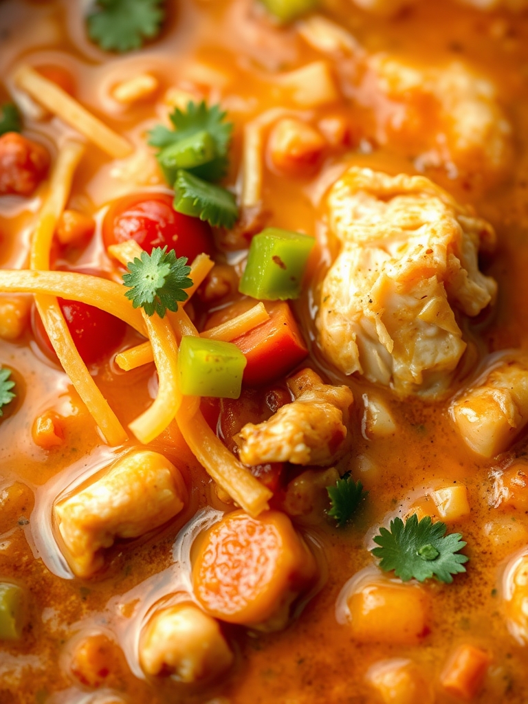 Hearty Crockpot Chicken Tortilla Soup Recipe ingredients 2