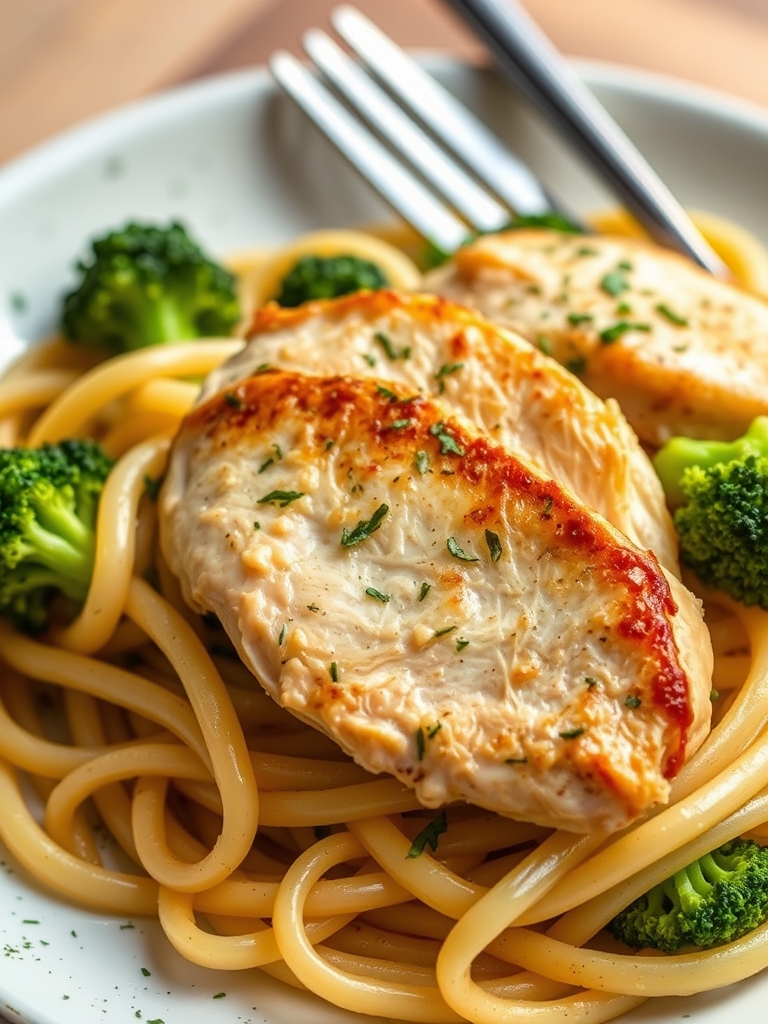 High Protein Rotisserie Chicken Broccoli Pasta (35-Minute Recipe)