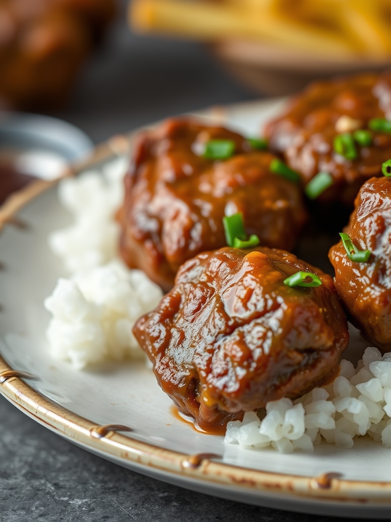 High Protein Slow Cooker Garlic Butter Beef Bites