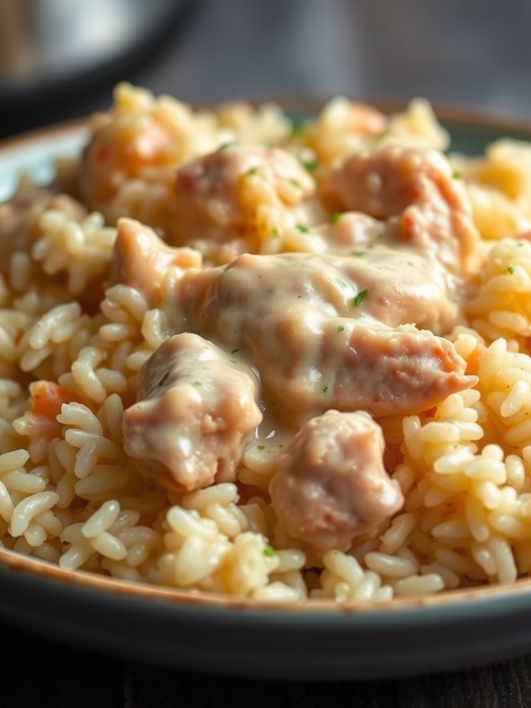 Instant Pot Creamy Chicken and Rice