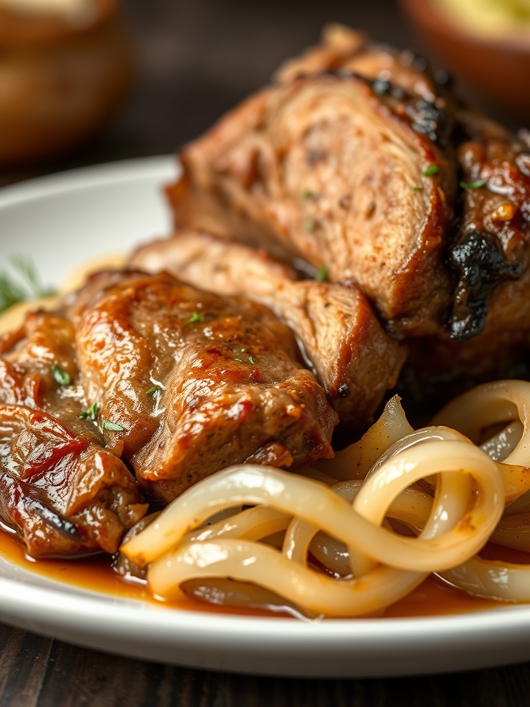 Juicy French Onion Pot Roast