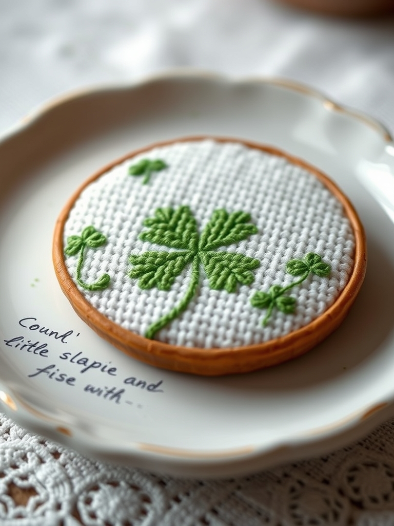 Little Shamrock Cross Stitch