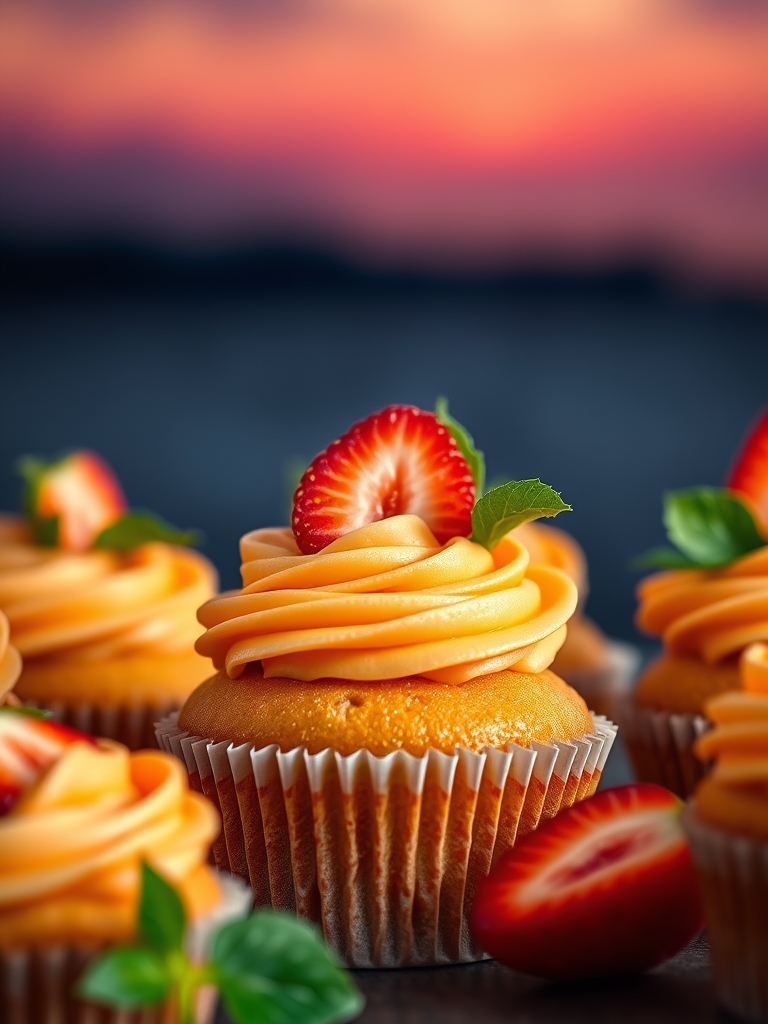 Mango Strawberry Sunset Cupcakes: 7 Tips for Baking Perfection! 3 Mango Strawberry Sunset Cupcakes ingredients 1