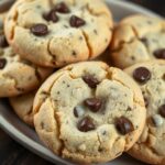 Minty Chip Cake Mix Cookies