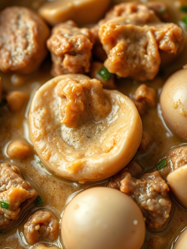 One Pot Creamy Beef and Shells 30 Minutes ingredients 1