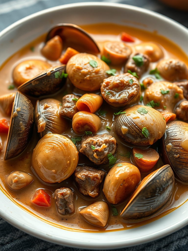 One-Pot Creamy Beef and Shells (30 Minutes)