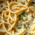 One Pot Creamy Garlic Pasta ingredients 1