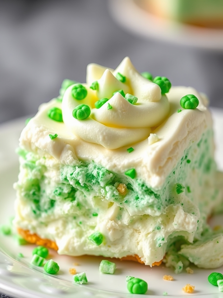 Shamrock Cheesecake Fluff