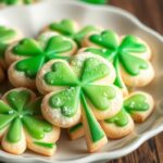 Shamrock Sugar Cookies for St. Patrick's Day
