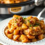Slow Cooker Cowboy Potato Casserole