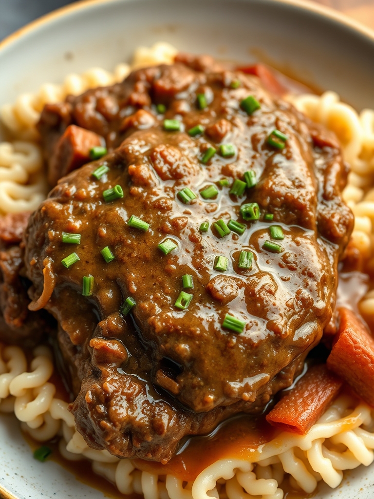 Slow Cooker Salisbury Steak Recipe