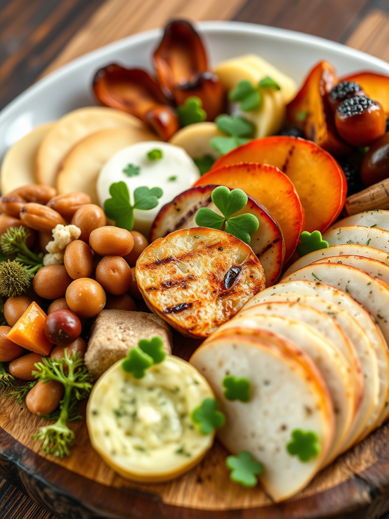 St Patrick's Day Charcuterie Board