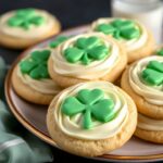 St. Patrick's Day Buttercream Sugar Cookies