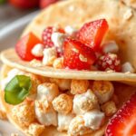 Strawberry Crunch Cheesecake Tacosingredients