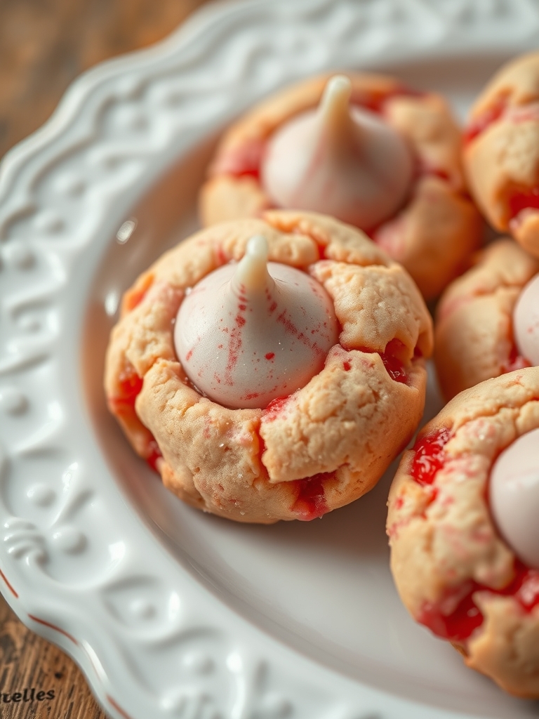 Strawberry Kiss Cookies