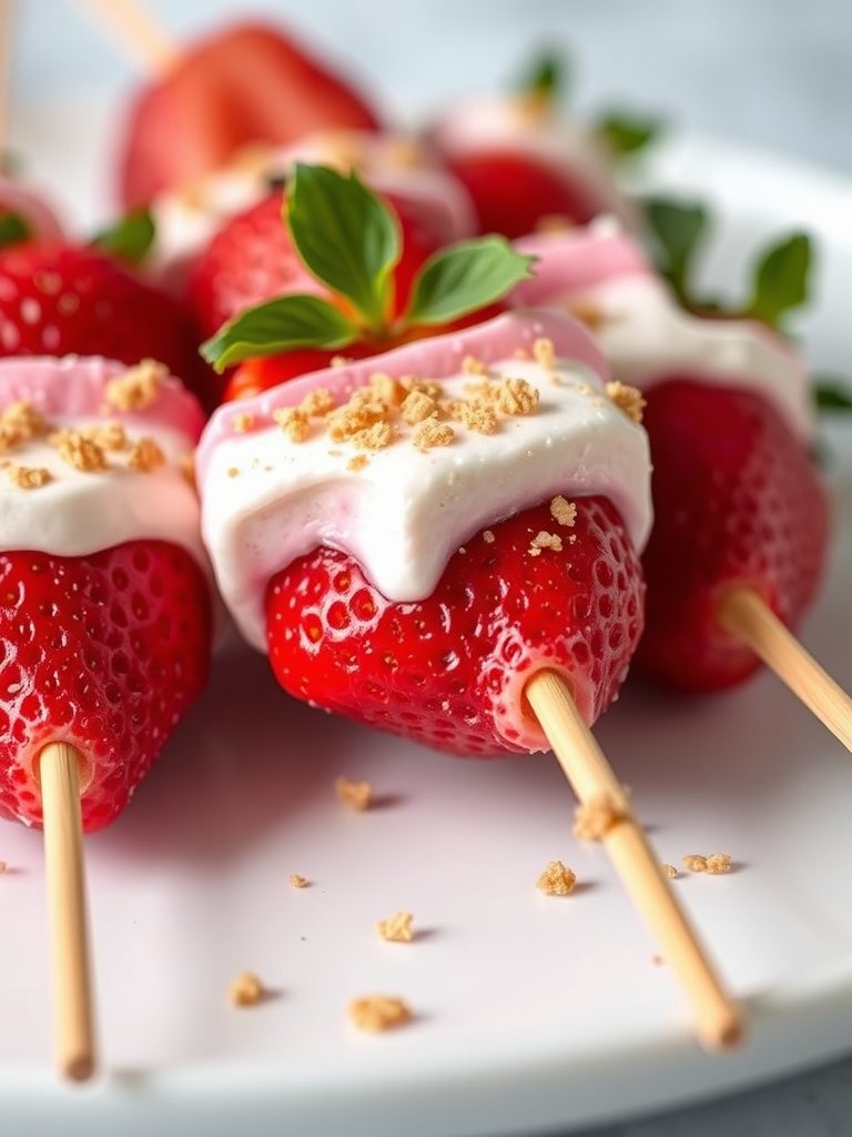 Strawberry Shortcake Kabobs Ingredients