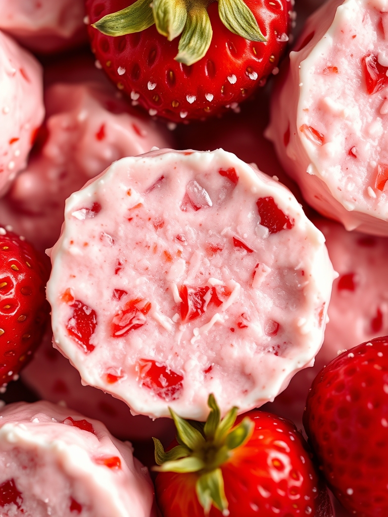Strawberry Yogurt Bites ingredients