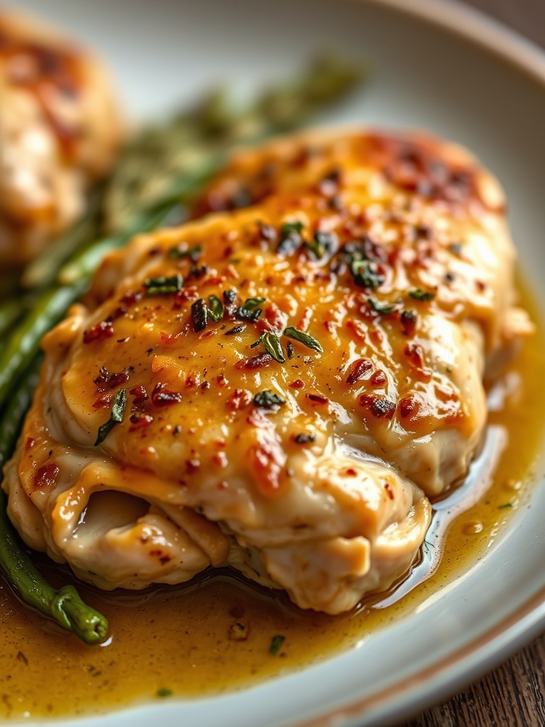 Baked Dijon Chicken Thighs Recipe