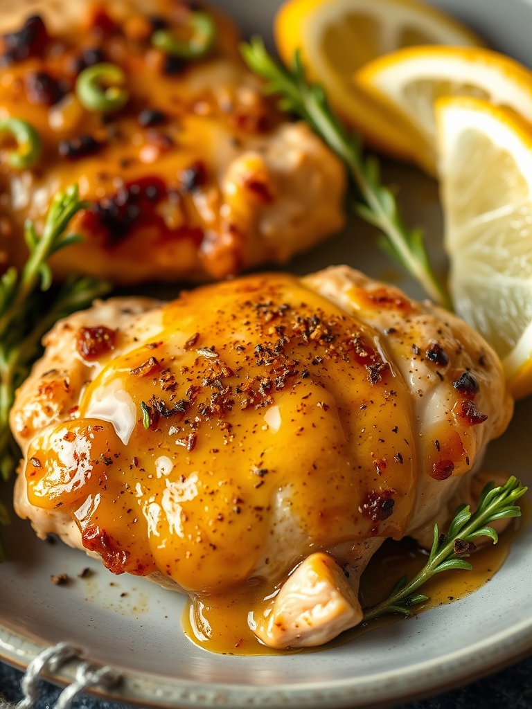 Baked Dijon Chicken Thighs Recipe ingredients 1