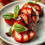 Balsamic Strawberry Caprese