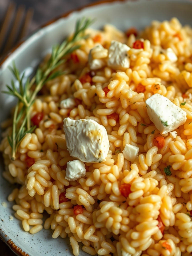 Best Baked Feta Orzo