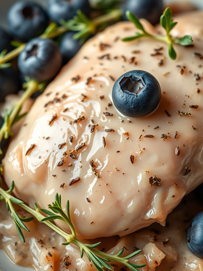 Best Ever Blueberry Thyme Chicken ingredients 2