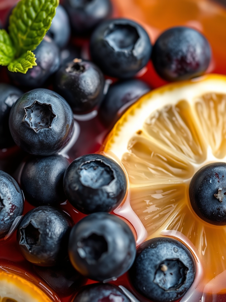 Blueberry Lemon Sangria ingredients 1