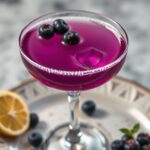 Blueberry Limoncello Martini