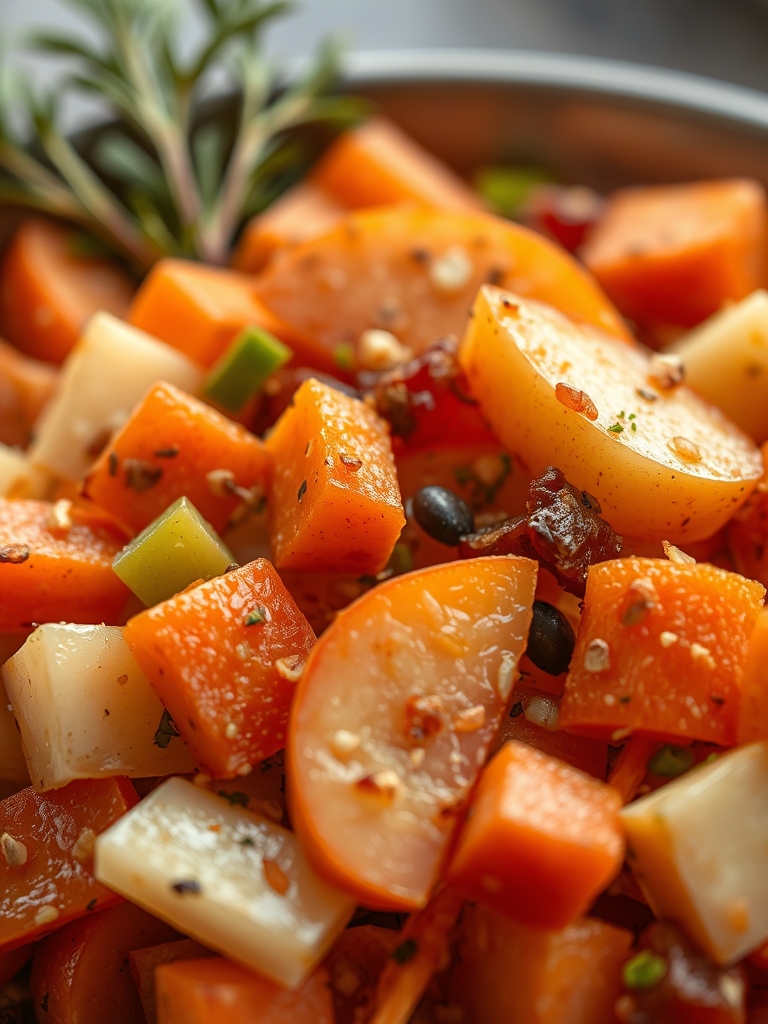 Carrot Apple Salad ingredients 1