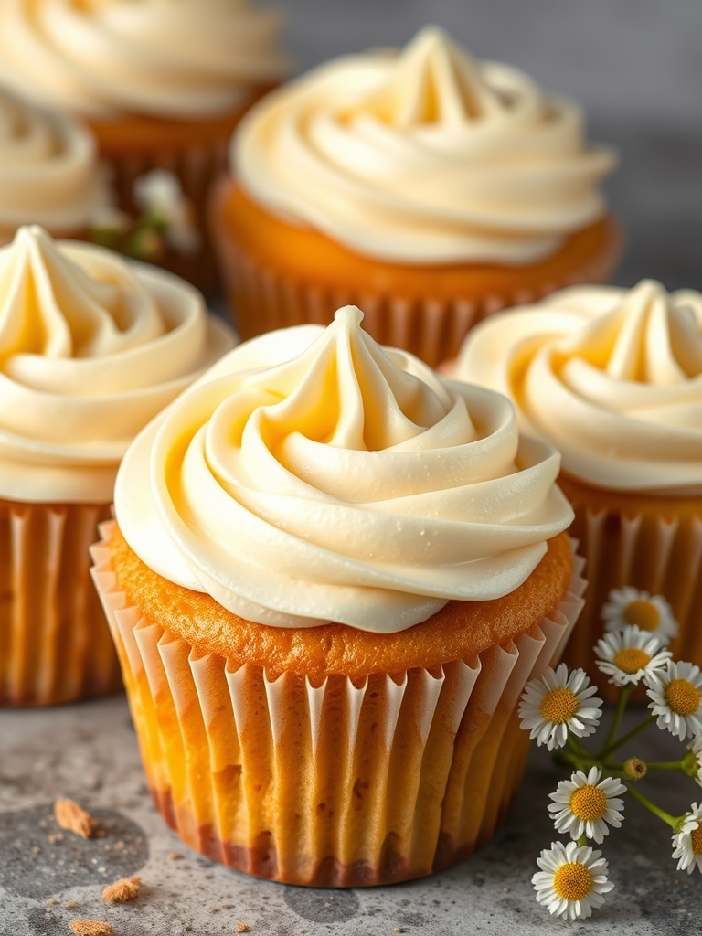 How to Make 5-Star Chamomile Cupcakes with Honey Buttercream Frosting 3 Chamomile Cupcakes with Honey Buttercream Frosting ingredients 1