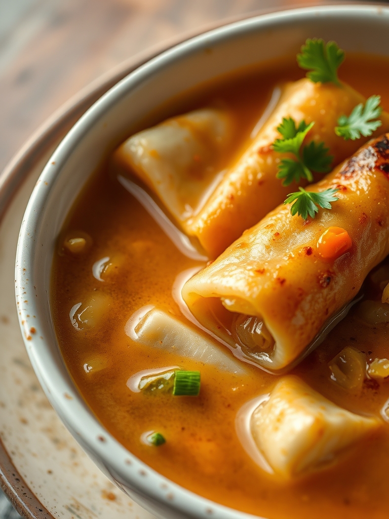 Cozy One-Pot Egg Roll Soup