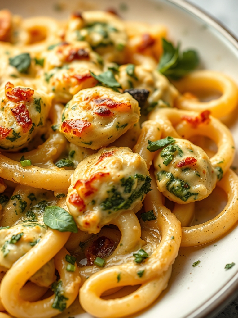 Welcome To SLOWCROCKPOT 2 Creamy Pesto Chicken Pasta Bake