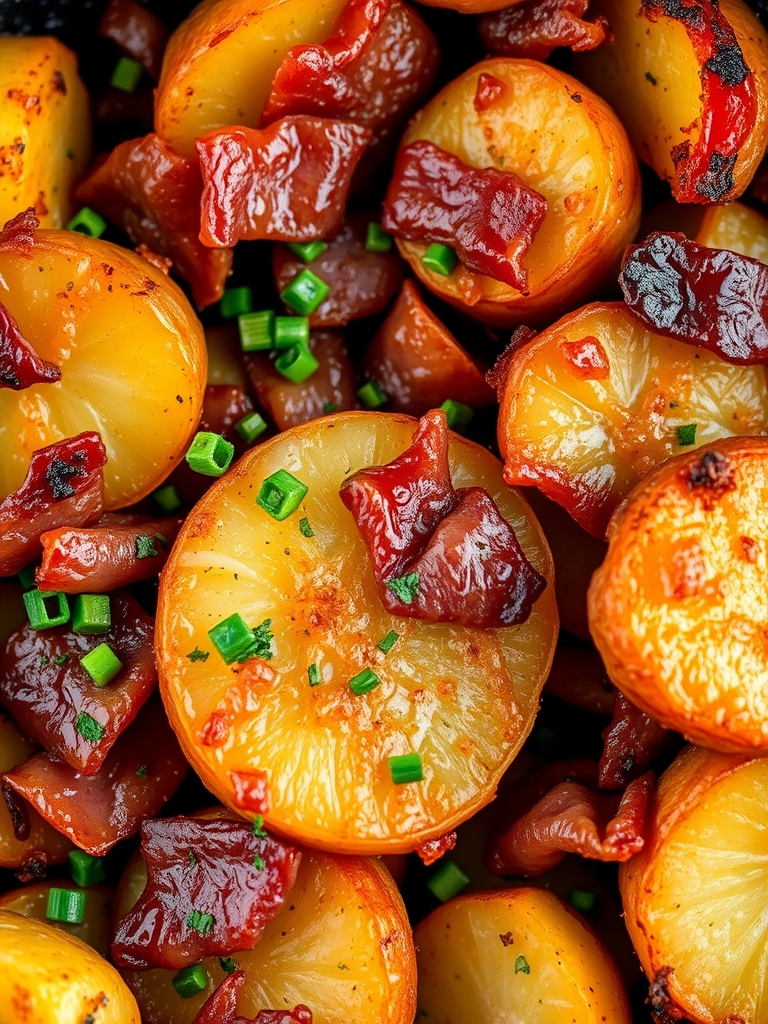 Crispy Irish Bacon Potato Skillet Ingredients