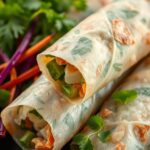 Crispy Rice Paper Spring Rolls ingredients 2