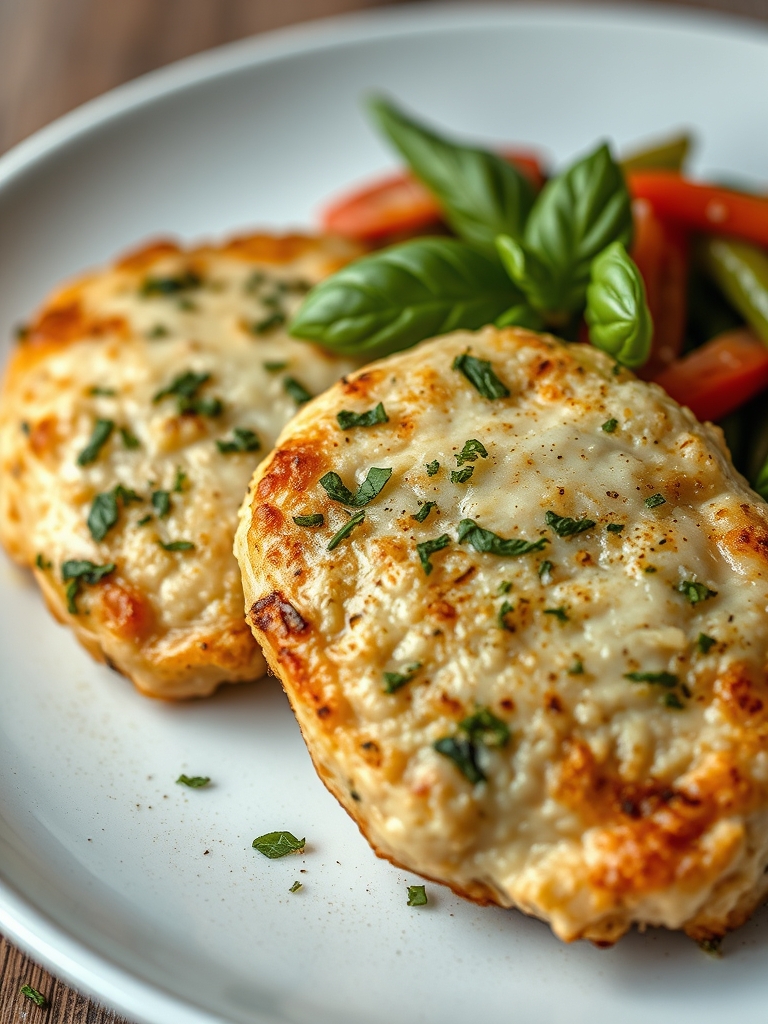 Delicious Parmesan-Basil Chicken Cutlets
