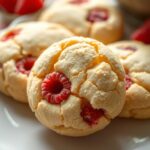Easter Lemon Raspberry Cookies