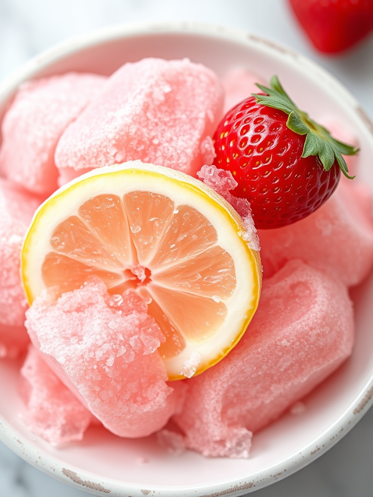 Easy Frozen Strawberry Lemonade
