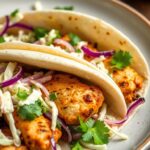 Easy Sheet Pan Chicken Pitas with Fresh Herb Ranch Slaw