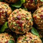 Easy Spinach & Garlic Meatballs Recipeingredients