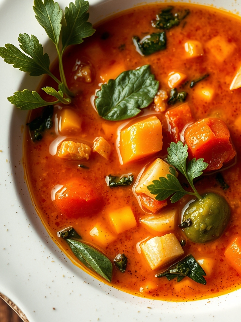 Easy Spring Minestrone Soup