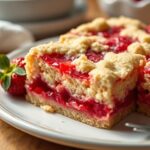 Easy Strawberry Shortcake Bars with Buttery Crust