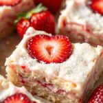Easy Strawberry Shortcake Bars with Buttery Crustingredients