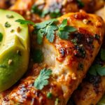 Fiesta Lime Chicken with Avocado - Mexican Food Recipeingredients