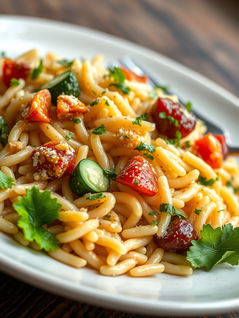 Welcome To SLOWCROCKPOT 2 Flavorful Spring Orzo Pasta Salad