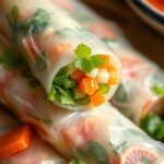 Fresh Vietnamese Spring Rollsingredients