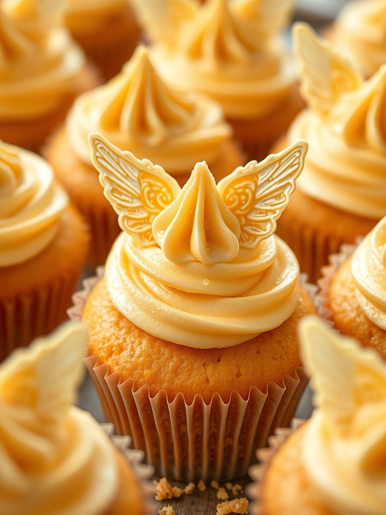 Golden Angel Food Cupcakes ingredients 1