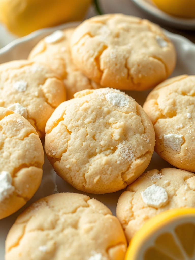 Heavenly Lemon Cake Mix Cookies