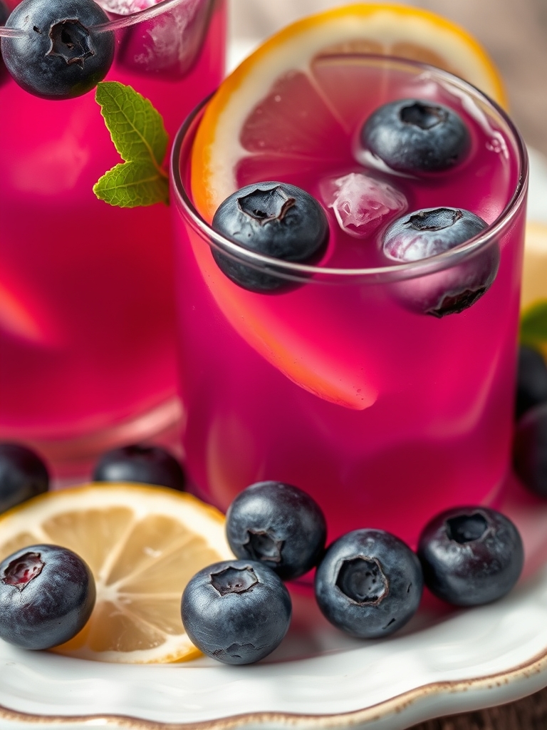 Homemade Blueberry Lemonade Recipe