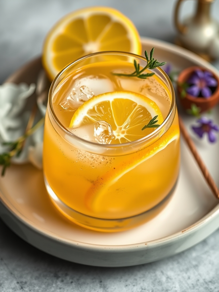 Honey Lemon Thyme Refresher