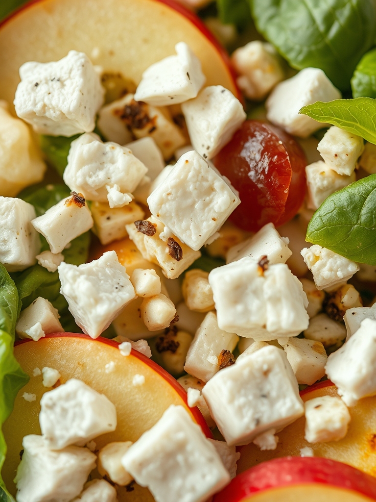 Honeycrisp Apple and Feta Salad ingredients 1